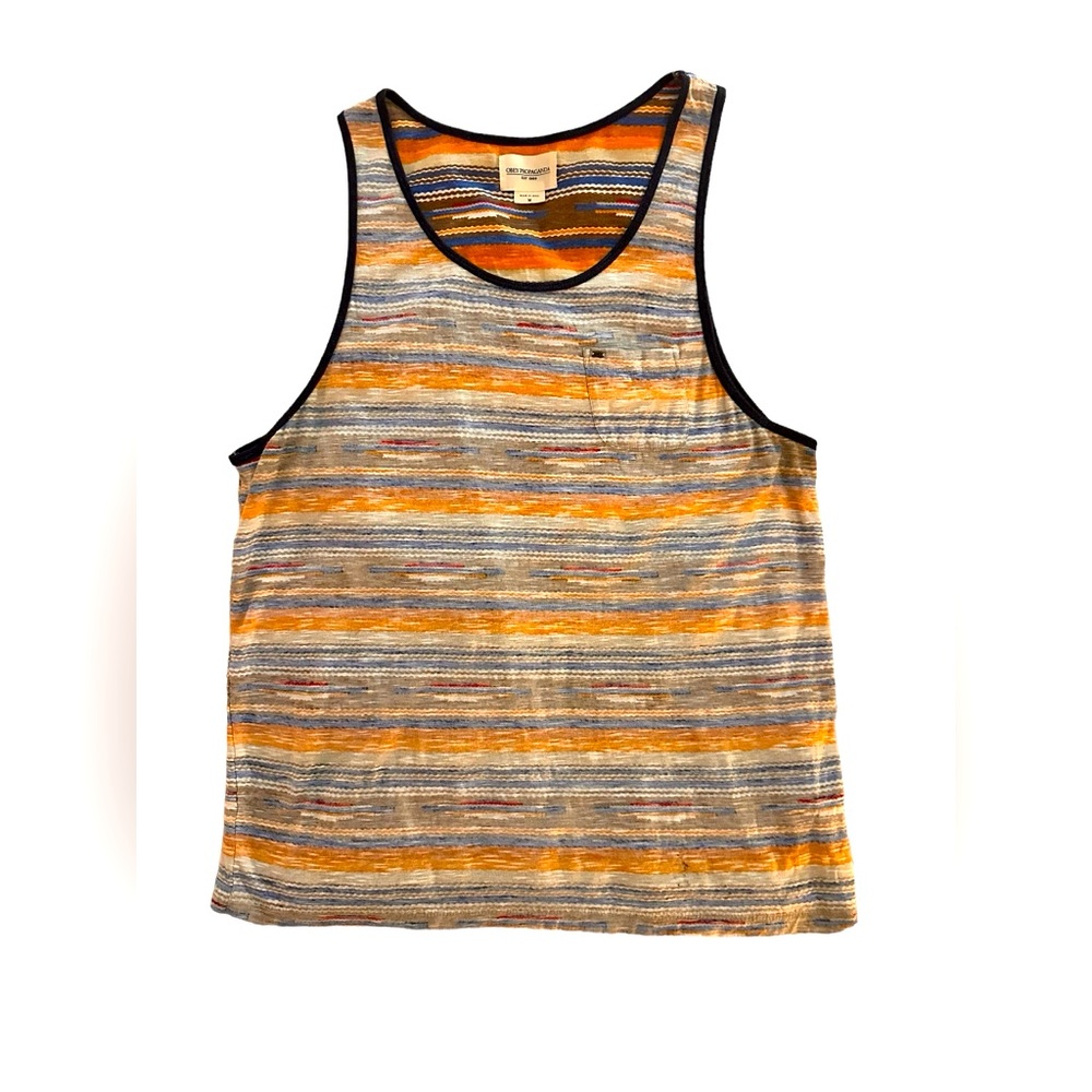 Obey Propaganda Inside Out Women's Aztec Tank, size M